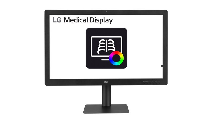 LG Medical Display with calibration software